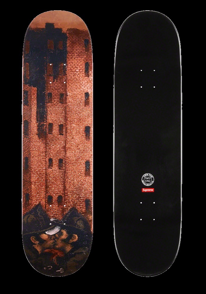 Martin Wong/Supreme Big Heat Skateboard